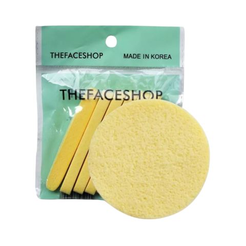 Mút Rửa Mặt Bọt Biển The Face Shop - Làm Sạch Sâu, Tẩy Trang Hiệu Quả, Massage Da Nhẹ Nhàng, Phù Hợp Mọi Loại Da