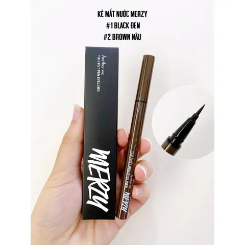 Bút Kẻ Mắt Merzy The First Slim Gel Eyeliner – Đầu Siêu Mảnh, Lâu Trôi, Lên Màu Chuẩn 388902