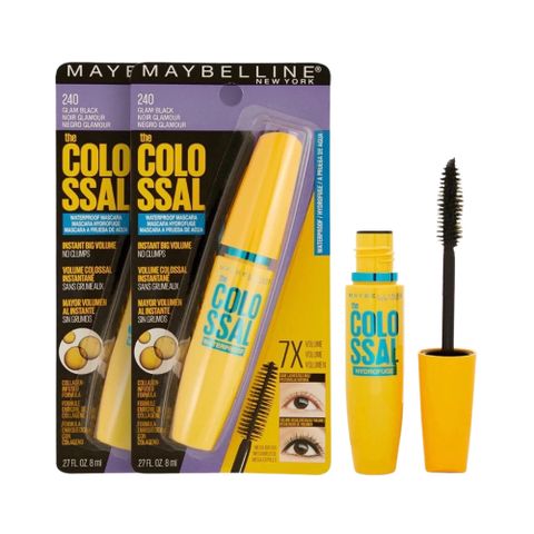 Mascara Maybelline The Colossal Volum’ Express - Chuốt Mi Dày & Cong Tự Nhiên, Chống Nước, Dưỡng Mi Khỏe 9.2ml