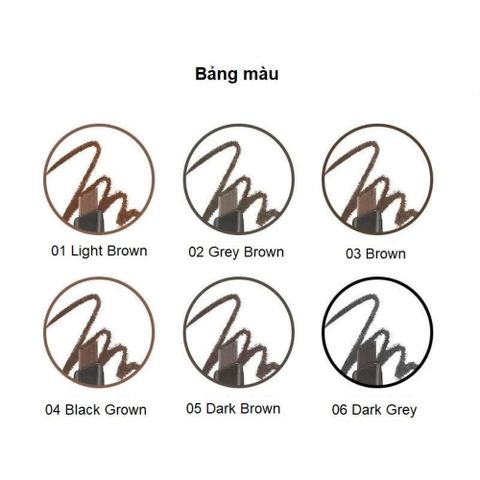 Chì Kẻ Mày 2 Đầu The Face Shop – Designing Eyebrow Pencil Tạo Dáng Mày Tự Nhiên, Chất Bột Mềm Mịn, Định Hình Nét Chuẩn 388905