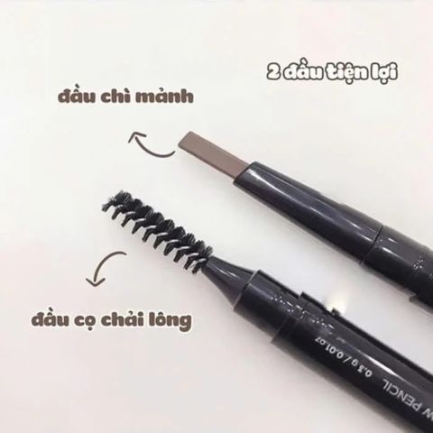 Chì Kẻ Mày 2 Đầu The Face Shop – Designing Eyebrow Pencil Tạo Dáng Mày Tự Nhiên, Chất Bột Mềm Mịn, Định Hình Nét Chuẩn 388905