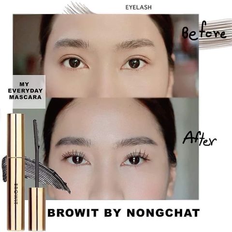 Chuốt Mi Mascara Browit My Everyday Endless Night - Mi Dài, Cong Vút, Chống Nước Độ Bền Cao, Cho Khuôn Mặt Rạng Rỡ, Dễ Dàng Tẩy Trang