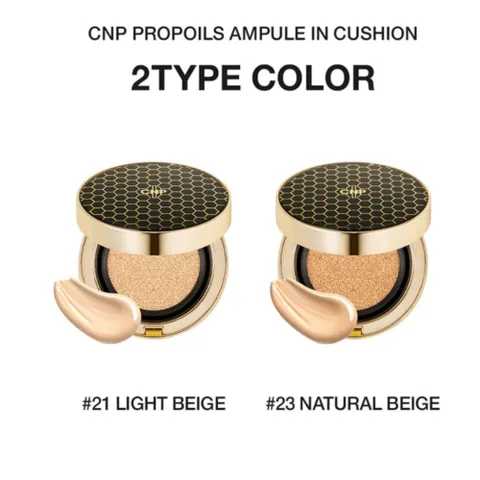 Phấn Nước Cushion CNP Laboratory Propolis Ampule SPF50+/PA+++ 15G Kèm Lõi Thay Thế – Nền Căng Bóng 388926