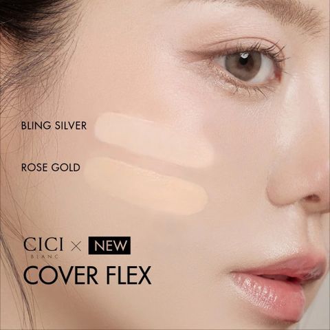 Phấn Nước CI CI Cushion Hàn Quốc - Lớp Nền Sinh Học Che Khuyết Điểm, Nâng Tone, Chống Nắng SPF50++++, Dưỡng Da Mịn Màng