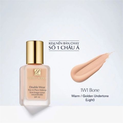 Kem Nền Estee Lauder Double Wear Stay-in-Place 1W1 7ml - Lâu Trôi Kiềm Dầu Cho Da Dầu, Che Khuyết Điểm Tuyệt Đối