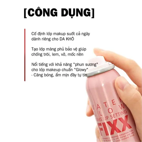 Xịt Khóa Nền So’Natural Make Up Setting Fixx - Giữ Lớp Trang Điểm Lâu Trôi, Căng Bóng Mịn Lì, Dưỡng Ẩm Tự Nhiên