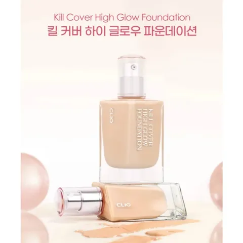Kem Nền Clio Kill Cover Founwear SPF30 PA+++ 38g - Che Khuyết Điểm Hoàn Hảo, Lớp Nền Mỏng Nhẹ, Bền Màu 72 Giờ