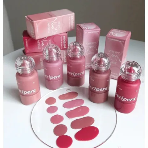 Phấn Má Hồng Dạng Kem Peripera Syrupy Tok Cheek 9g - Tông Màu Tự Nhiên, Dễ Tán, Nhẹ Mặt, Phù Hợp Mọi Loại Da