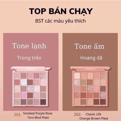 Bảng Phấn Mắt GOGO TALES 25 Ô – Bảng Màu Trang Điểm Nội Địa Trung Chính Hãng, Nhũ & Bóng Kim, Phong Cách Thời Thượng, Tiện Lợi Mang Theo