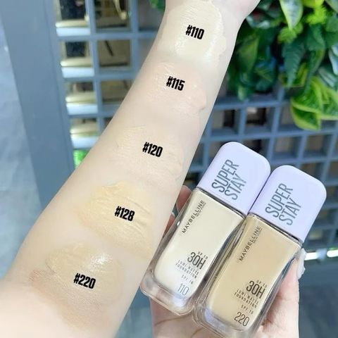Kem Nền Maybelline Superstay Lumi Matte 30H 35ml – Lâu Trôi, Mịn Mượt, Bắt Sáng Tự Nhiên Cho Da Thường và Da Hỗn Hợp