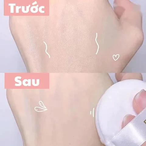 Phấn Phủ Geo Sempre Happy & Please 22g - Kiềm Dầu, Dưỡng Ẩm, Lâu Trôi - Phấn Nén Cho Mọi Loại Da