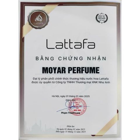 Nước Hoa Lattafa Maison Alhambra Delilah Blanc EDP 100ml - Hương Floral Musky Sang Trọng Cho Nữ - Phiên Bản Dễ Chịu Parfums de Marly Valaya