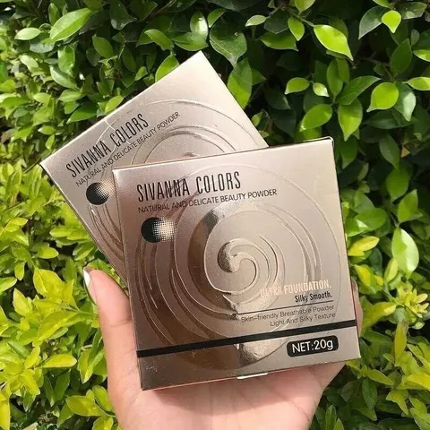 Phấn Phủ Nền Sivanna Colors 20g – Lớp Nền Tự Nhiên, Kiềm Dầu Suốt Ngày 388989