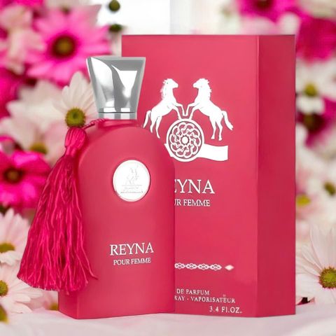 Nước Hoa Nữ Maison Alhambra Reyna EDP 100ml - Hương Trái Cây Hoa Cỏ Thanh Lịch, Lưu Hương lâu trên Da, Phong Cách Tiểu Thư