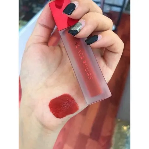 Son Kem Lì Black Rouge - Bảng Màu Duy Nhất, Chất Lượng Cao, Dễ Dùng Cho Tất Cả Phong Cách Trang Điểm 3.5g, Hàn Quốc