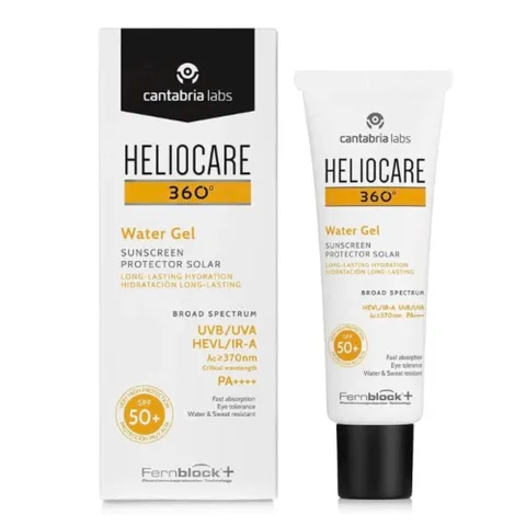 Kem Chống Nắng Helio Care SPF50++++ - Gel Khoáng, Dưỡng Da, Chống UVA/UVB, Phù Hợp Da Nhạy Cảm, 50ml