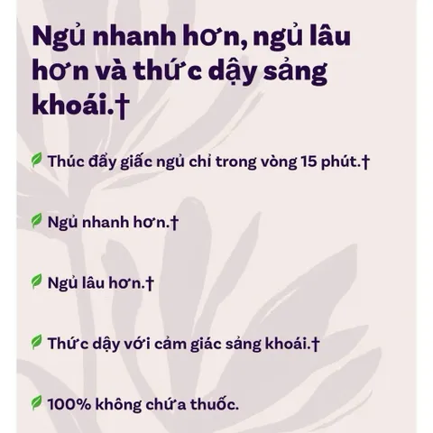 Thực phẩm bổ sung melatonin hỗ trợ ngủ ngon, ngủ sâu, cải thiện giấc ngủ 389093