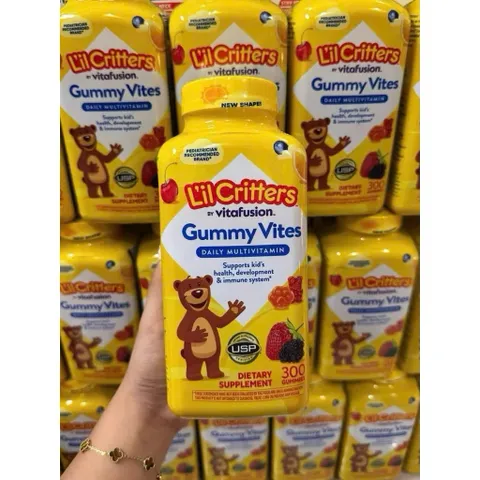 Kẹo dẻo gấu bổ sung Vitamin L'il Critters Gummy Vites 389094