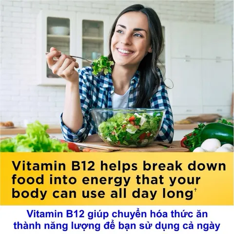 [Date 2027] Viên bổ sung Vitamin B12 Nature Made 1000 mcg của Mỹ 389097