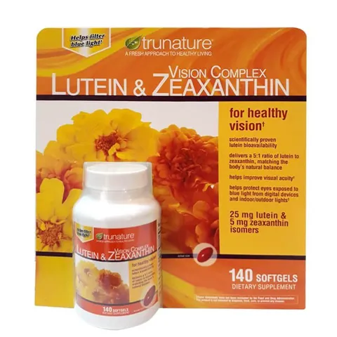 [Date 2027] Viên uống Bổ Mắt Trunature Vision Complex Lutein &Zeaxanthin 140v 389104