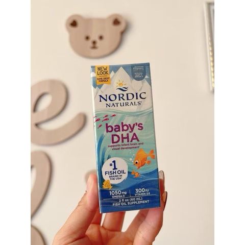 Siro Baby's DHA Nordic 60ml - Bổ sung Omega 3, DHA, Vitamin D cho bé - Hỗ trợ phát triển trí não và thị giác an toàn, hiệu quả