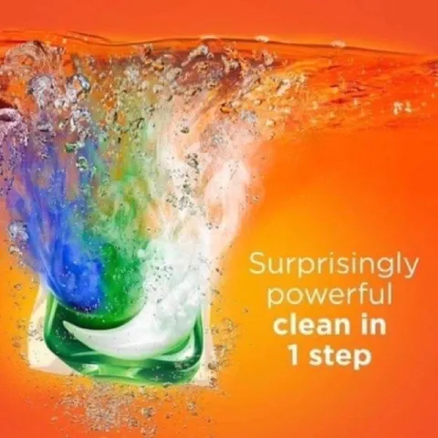 Viên giặt quần áo Tide Mỹ Pods 3 in 1 loại 42 viên bỏ thẳng vào máy giặt tự tan trong nước tiết kiệm tiện lợi 389137