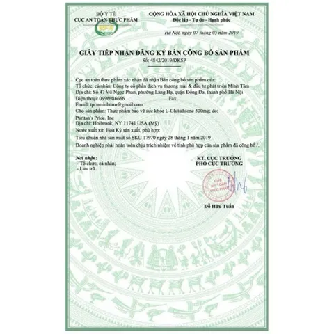 Viên uống Trắng Da Đẹp Da Trẻ Hóa Da và Chống Oxy Hóa Giúp Da Trẻ Khỏe Now Glutathione 500mg 389146