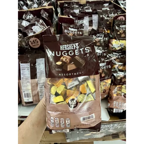 [DATE 6/24] Kẹo Socola Hershey's Nuggets 145 Viên 389158