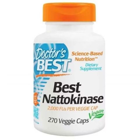 [Date 2027] Viên uống Nattokinase 2000FUs Doctor’s Best Nattokinase 2000FUs - chống đông máu, ngừa tai biến, đột quy 389172