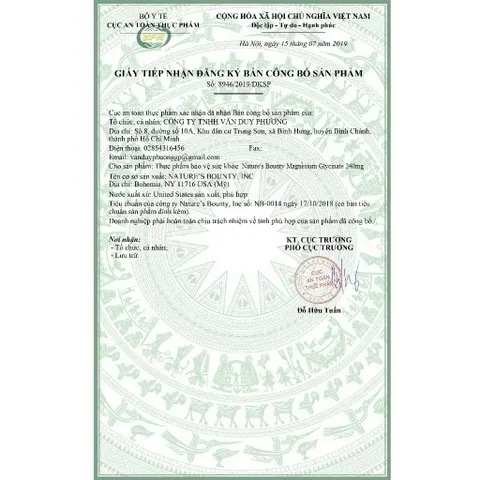 Viên Uống Magnesium Glycinate 180 Viên - Hỗ Trợ Sức Khỏe Tim Mạch, Xương Khớp, Giấc Ngủ Sâu, Giảm Căng Thẳng, Thư Giãn Tinh Thần