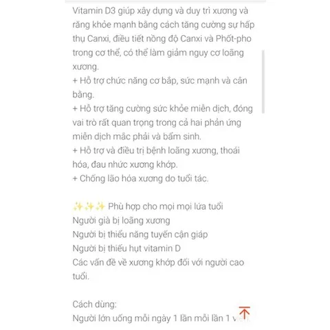 Viên uống bổ sung Vitamin D3 25mg - 125mg NATURE MADE 389211