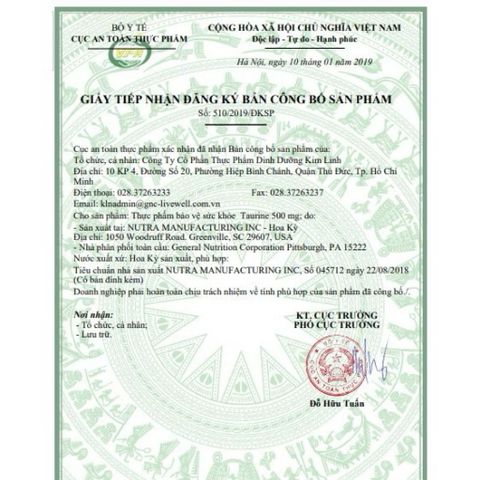 Viên uống bổ sung Taurine 500mg NOW Foods – Hỗ trợ thần kinh, tim mạch, thị lực, giảm stress, ngủ ngon 389225
