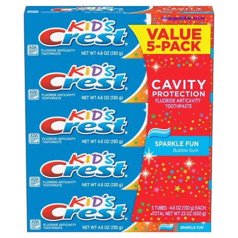 Kem đánh răng trẻ em Crest kids 130g 389226