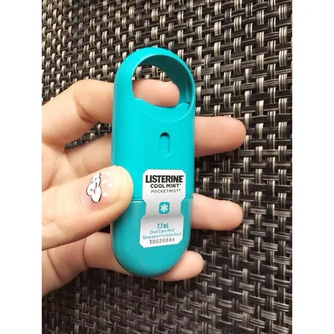 Xịt thơm miệng Listerine Pocket Mist - Cool Mint, 2 x 7.7ml 389253