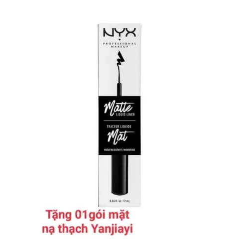 [Bản Mỹ] Kẻ mắt nước NYX Matte Liquid Liner 2ml 389304