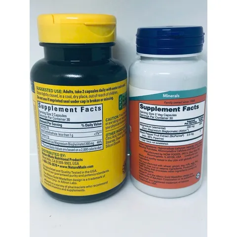 Viên bổ sung Magie hàm lượng cao, dễ hấp thu Magnesium Glycinate_Small Familly 389306