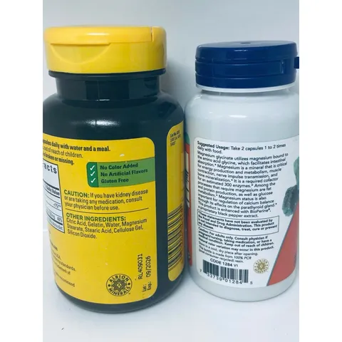 Viên bổ sung Magie hàm lượng cao, dễ hấp thu Magnesium Glycinate_Small Familly 389306
