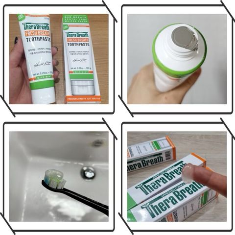 Kem đánh răng TheraBreath Fresh Breath 113.5g - Công thức nha sĩ, không fluoride, mát dịu, ngăn hôi miệng, sáng răng, an toàn cho cả gia đình