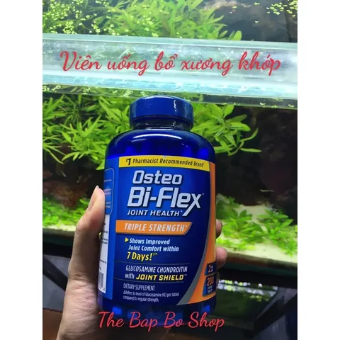 [Date 5/2026] Viên bổ khớp Osteo Bi-Flex Triple Strength Glucosamine Chondroitin 200 viên 389314
