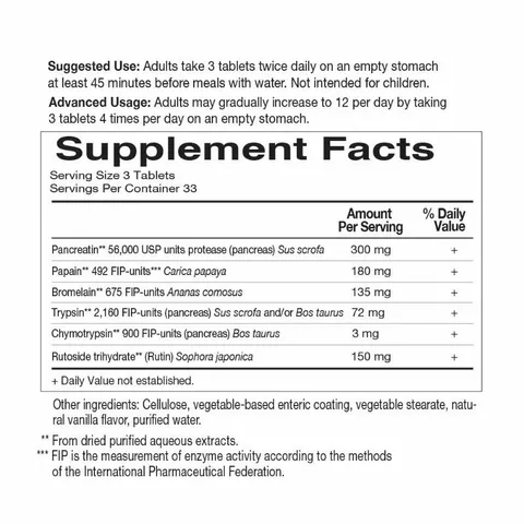  Viên uống bổ khớp Garden of Life Wobenzym N Joint Health 100 viên 389355