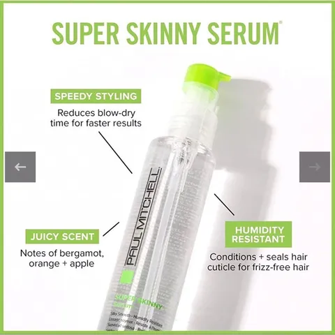 Serum dưỡng tóc Paul Mitchell Super Skinny Serum 250ml (mùi táo) 389364
