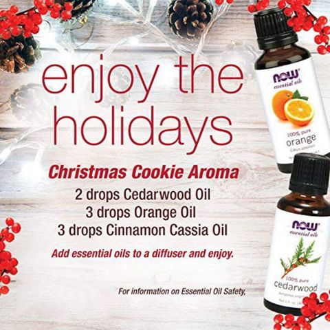 Tinh Dầu Gỗ Cây Tuyết Tùng (Hoàng Đàn) Now Foods Essential Oils Cedarwood 30ml 389370