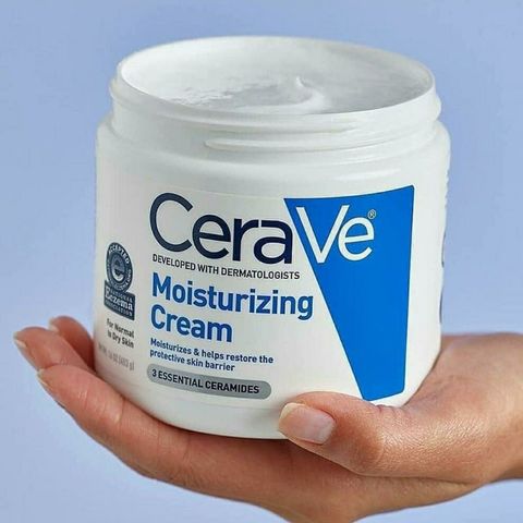 Kem dưỡng ẩm Cerave Moisturizing Cream cho da mặt và toàn thân 453g 389387