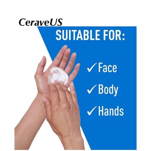 Kem dưỡng ẩm Cerave Moisturizing Cream cho da mặt và toàn thân 453g 389387
