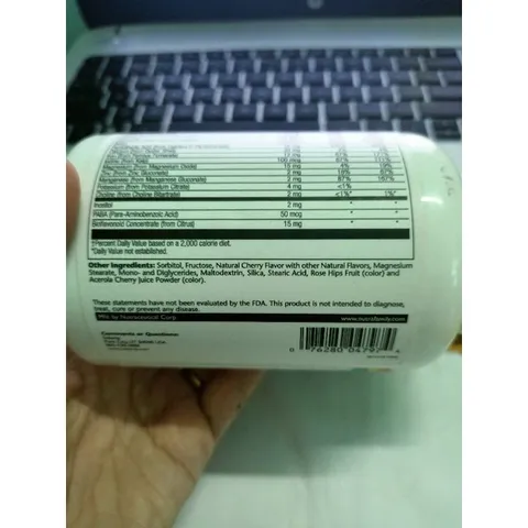  Kẹo nhai Bổ Sung Vitamin Tổng Hợp và khoáng chất cho BÉ YÊU - SOLARAY -  USA 389393