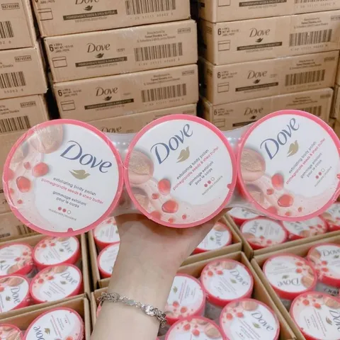[Bản Mỹ] Tẩy Da Chết Toàn Thân DOVE Exfoliating Body Polish 298g 389413