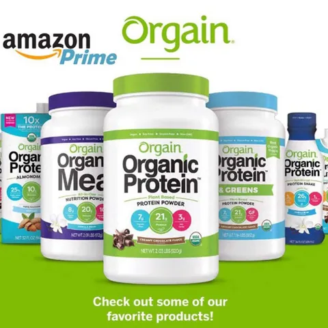 [Date 2026] Bột đạm thực vật hữu cơ Orgain Organic Protein 1,2kg 389425