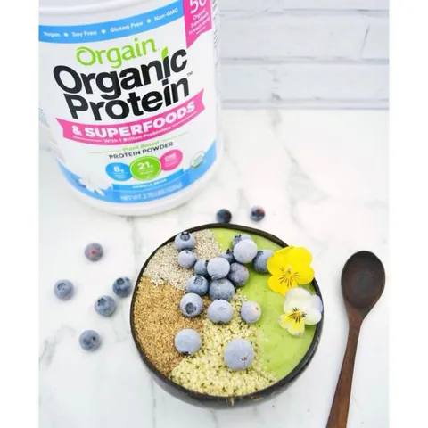 [Date 2026] Bột đạm thực vật hữu cơ Orgain Organic Protein 1,2kg 389425