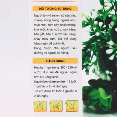 Cao khô MAXCOOL - Thanh nhiệt giải độc cơ thể, mát gan, hỗ trợ lở loét, nhiệt miệng, hộp 10 gói x 7g, thực phẩm chức năng tự nhiên.