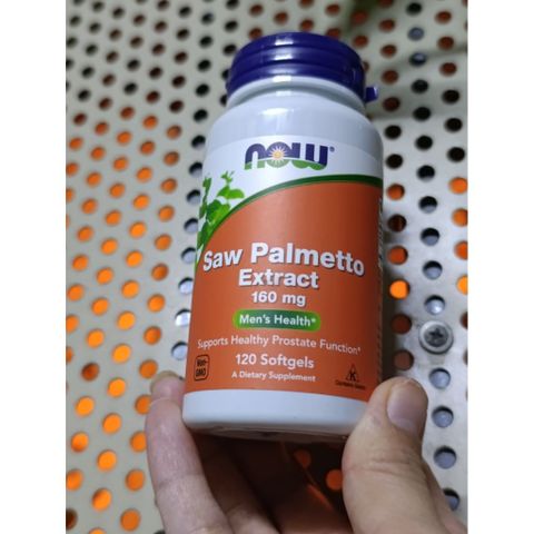 Viên uống Saw Palmetto Extract Now tăng sức khỏe tuyến tiền liệt đường tiết niệu, nội tiết, giảmrụng tóc - Bitho shop 389449